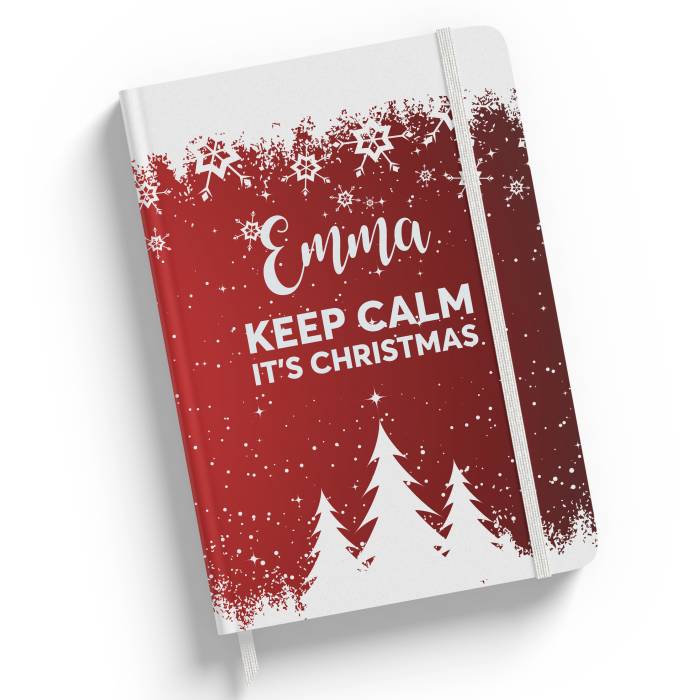 Agenda personalizata-Craciun ros