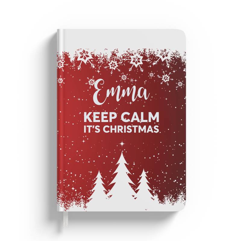 Agenda personalizata-Craciun ros