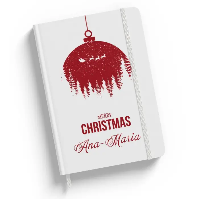 Agenda personalizata - Glob de Craciun