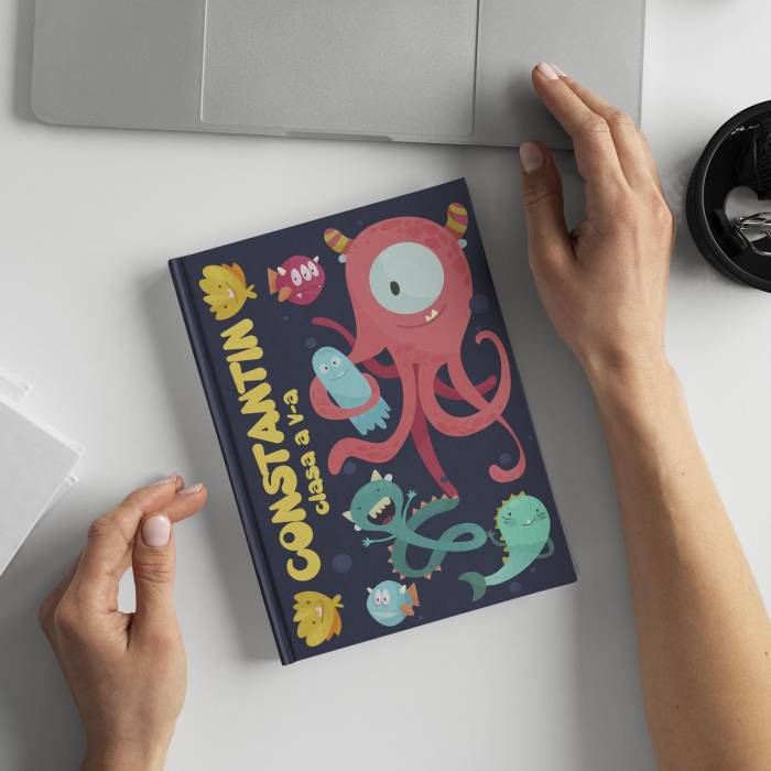 Agenda personalizata-Caracatita animatie