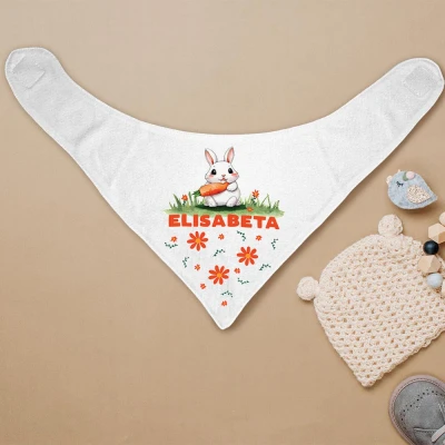Bandana pentru copii personalizata - Iepuras