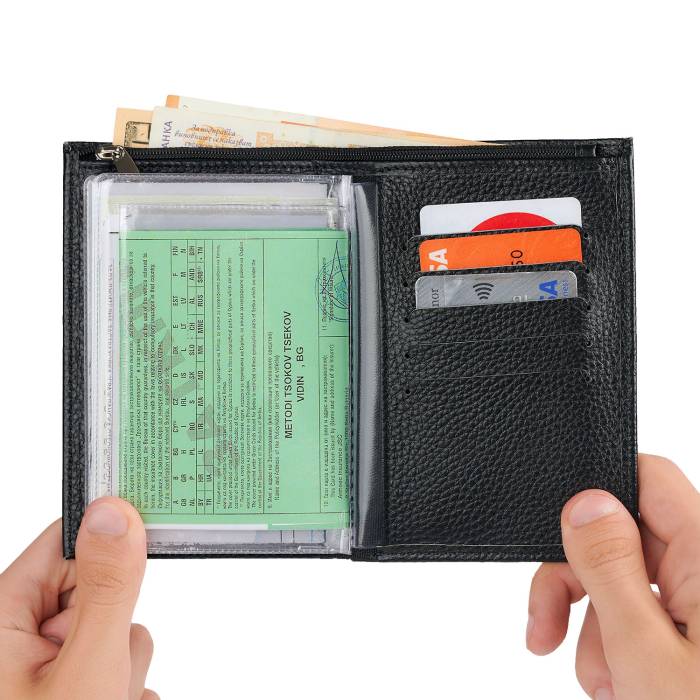 Portofel cu compartiment pentru bani HONDA