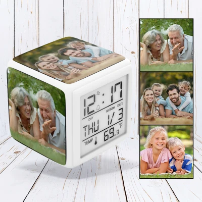 Ceas digital personalizat amintiri dragi