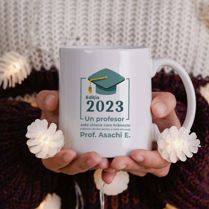 Cana personalizata - Absolvire