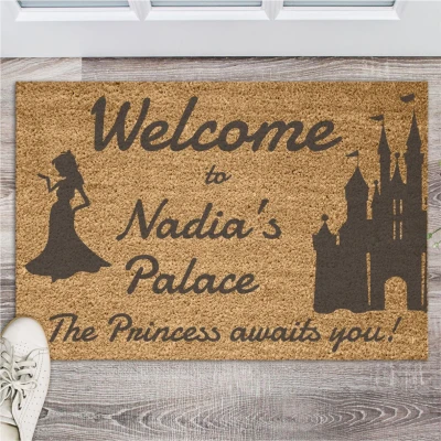 Covoras personalizat Welcome