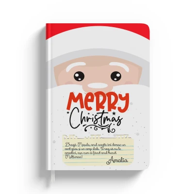 Agenda personalizata - Scrisoare catre Mos Craciun