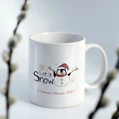 Cana personalizata - Ninsoare