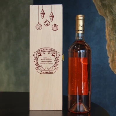 Cutie De Vin Personalizata - E sarbatoare!