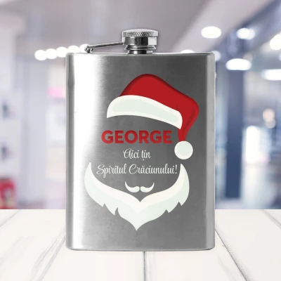 Sticla de buzunar - Spiritul Craciunului