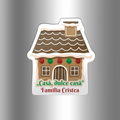 Magnet pentru frigider - Dulce casa