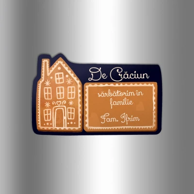 Magnet pentru frigider - Casuta de turta dulce