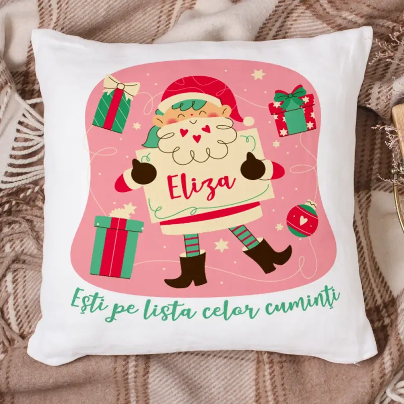 Perna personalizata - Lista celor cuminti
