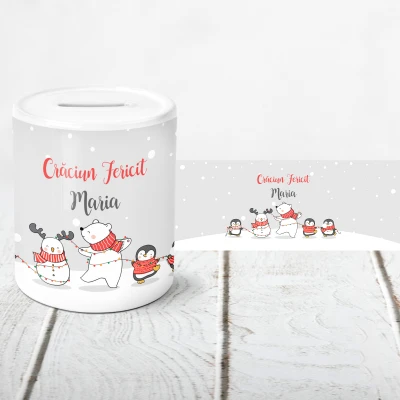 Pusculita personalizata - Figurine de craciun