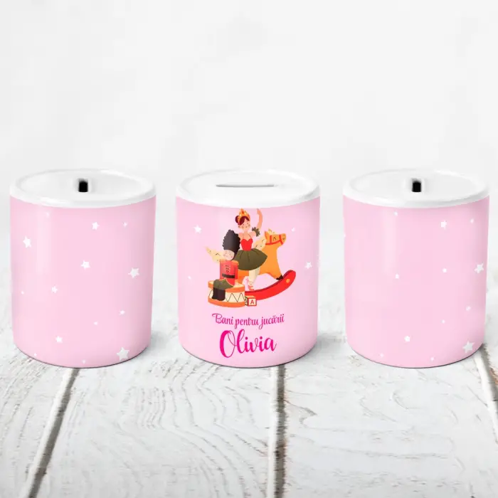 Pusculita personalizata - Papusi