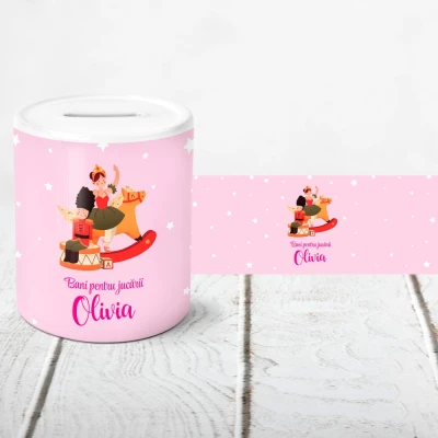 Pusculita personalizata - Papusi