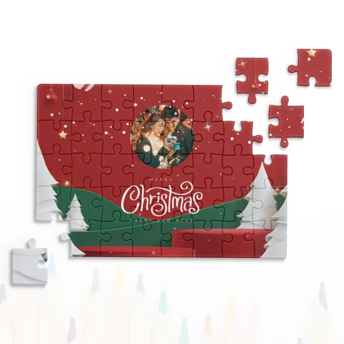 Puzzle personalizat - Craciun fericit