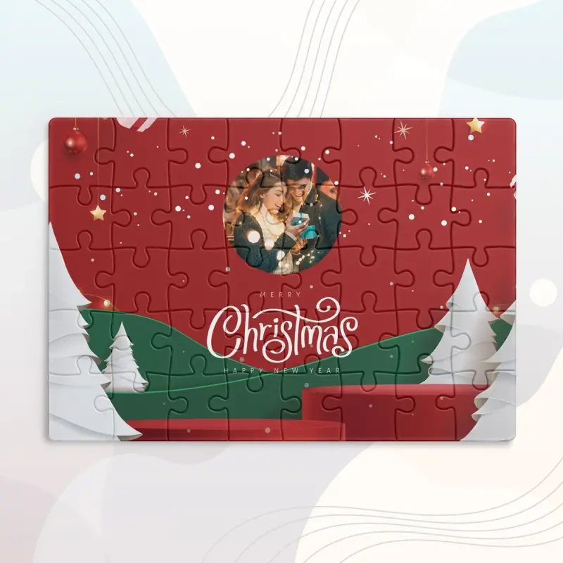 Puzzle personalizat - Craciun fericit