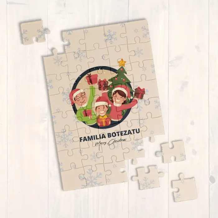 Puzzle personalizat - Familie
