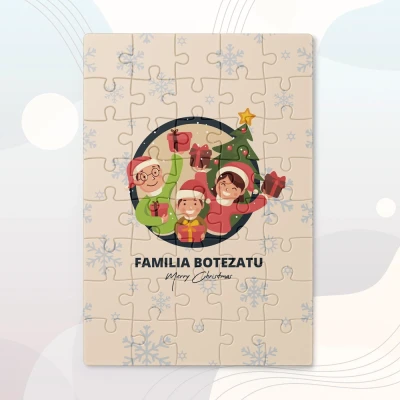 Puzzle personalizat - Familie