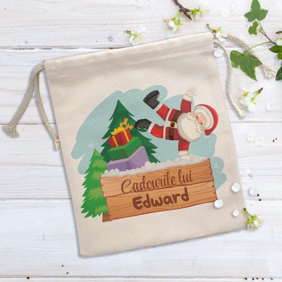 Saculeti cadou - Mos Craciun