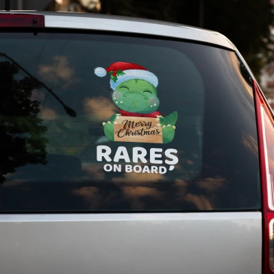 Sticker Baby on Board - Dino Grinch