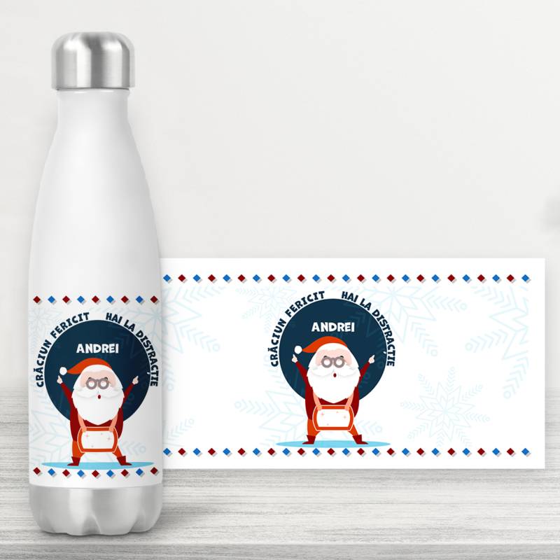 Termos personalizat - Craciun fericit