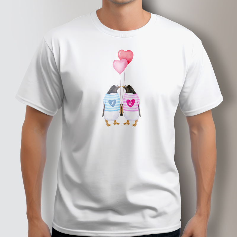 Tricou personalizat pentru Barbati - Pinguini