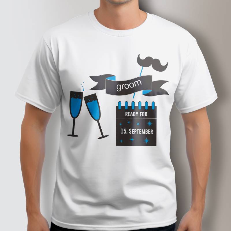 Tricou personalizat pentru petrecerea burlacilor - For the Groom