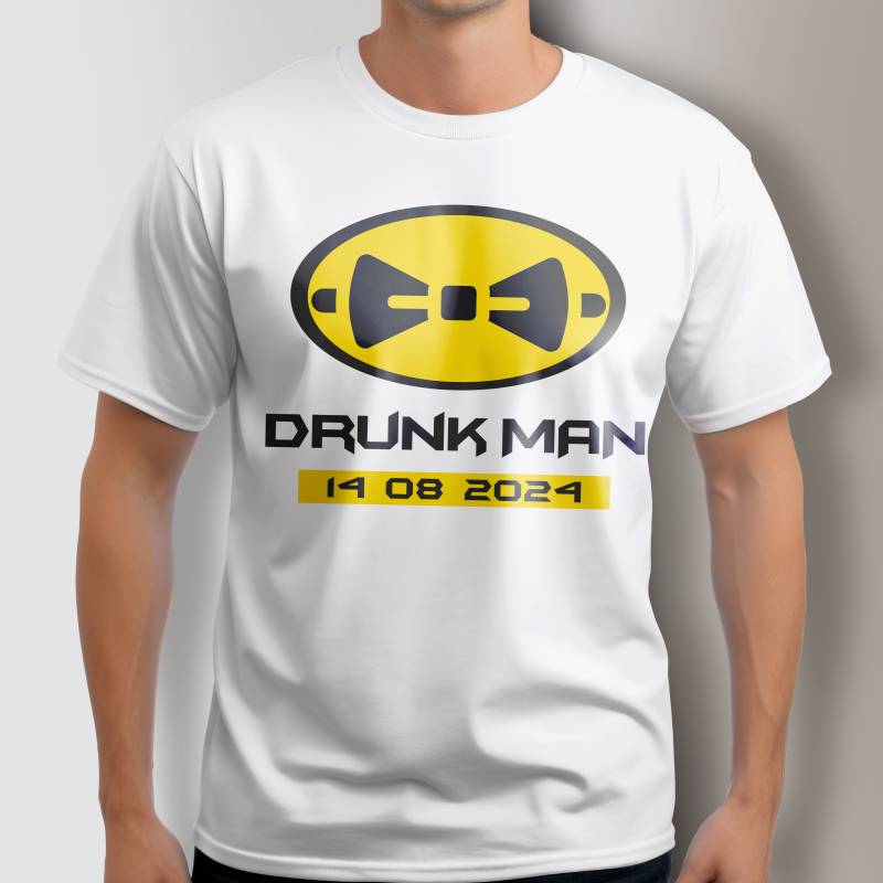 Tricou personalizat pentru petrecerea burlacilor - Beat man