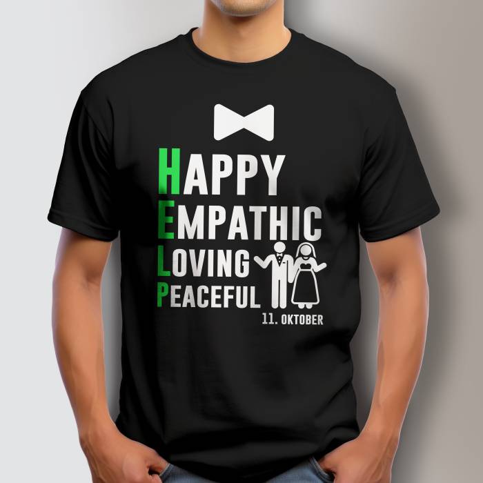 Tricou personalizat pentru petrecerea burlacitelor - Help