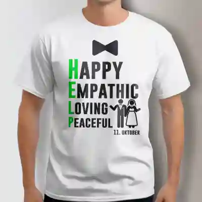 Tricou personalizat pentru petrecerea burlacitelor - Help