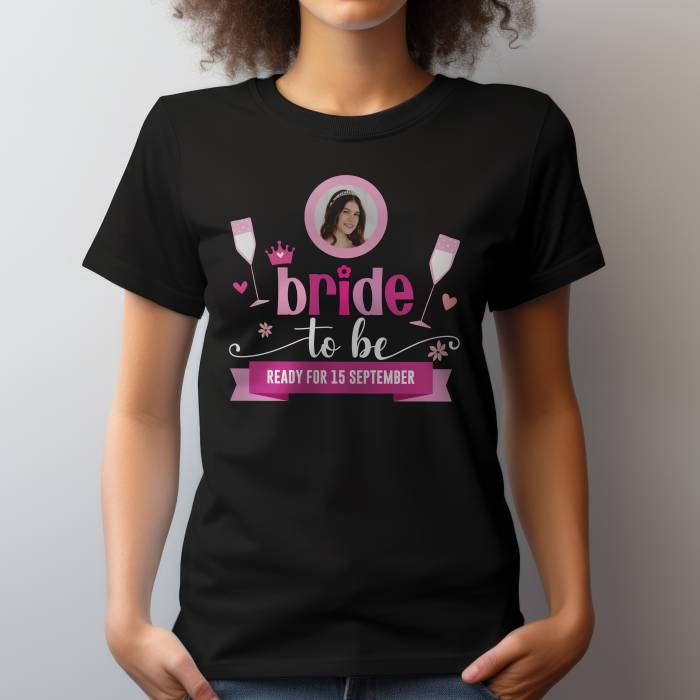 Tricou personalizat pentru petrecerea burlacitelor - Bride to be