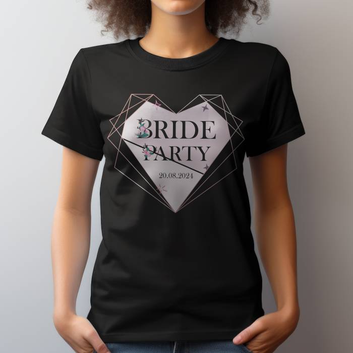 Tricou personalizat pentru petrecerea burlacitelor - Bride party