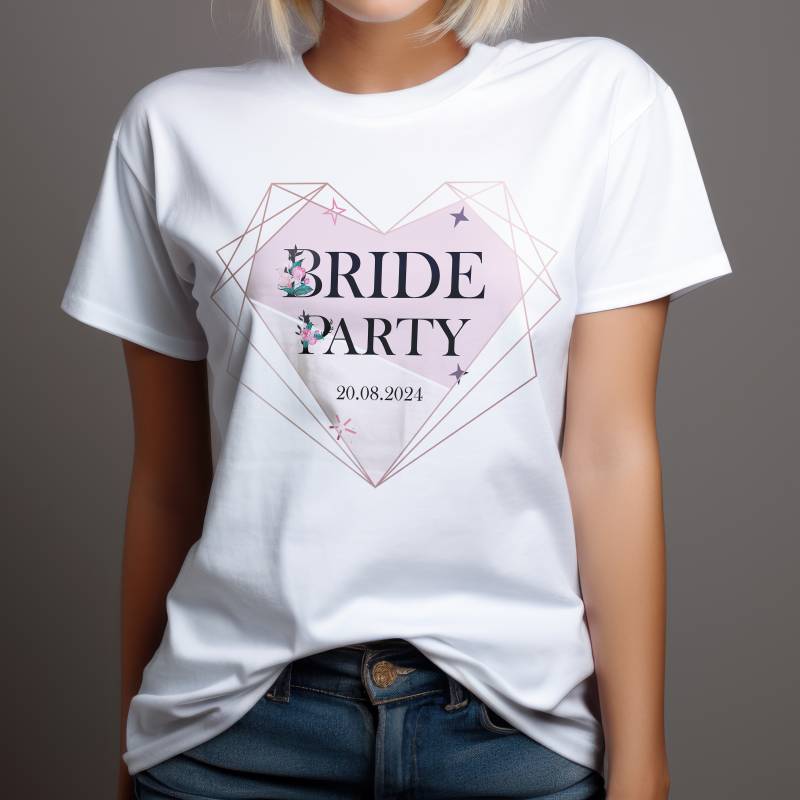 Tricou personalizat pentru petrecerea burlacitelor - Bride party