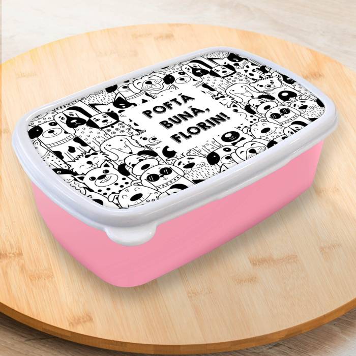 Lunch box personalizat - Pofta Buna !