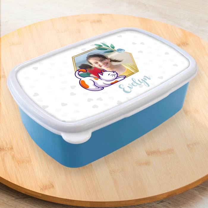 Lunch box personalizat - Cat