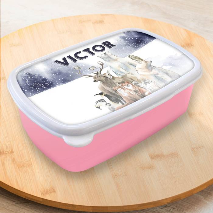 Lunch box personalizat - Polar zone