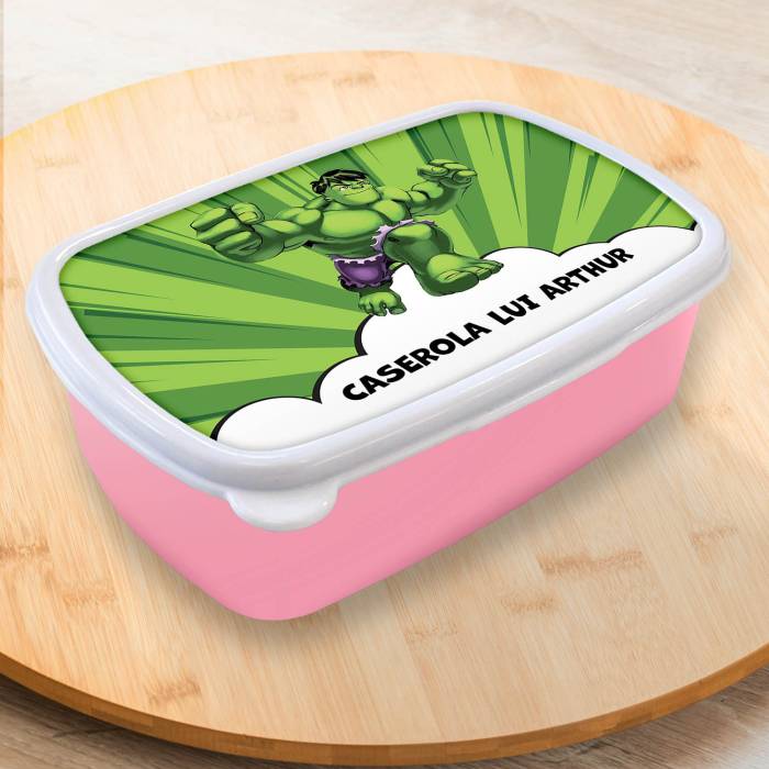 Lunch box personalizat - Hulk
