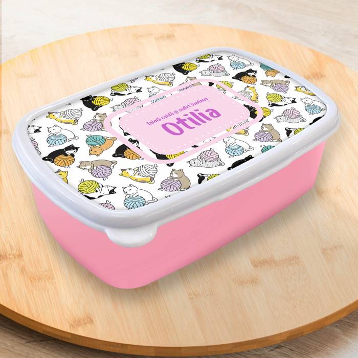 Lunch box personalizat - Inimă caldă