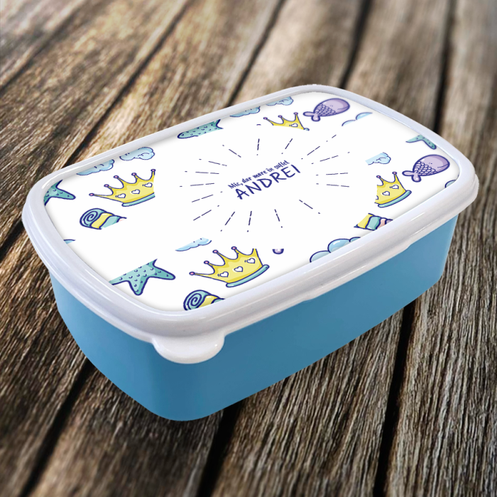 Lunch box personalizat - Mic, dar mare in suflet