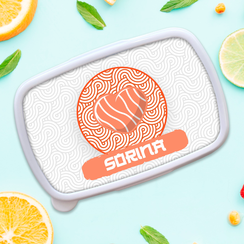 Lunchbox personalizat-Portocaliu