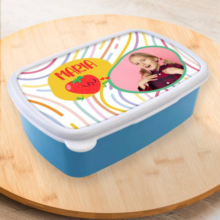 Lunch box personalizat-Capsunica