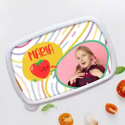 Lunch box personalizat-Capsunica