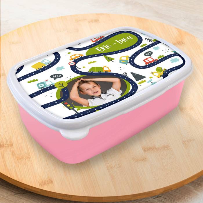 Lunch box personalizat - In Trafic