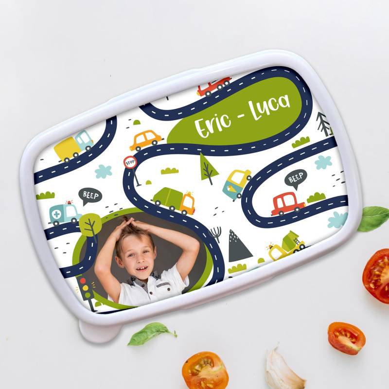 Lunch box personalizat - In Trafic