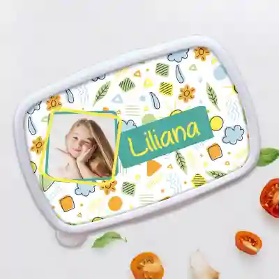 Lunch box personalizat - Natura colorata