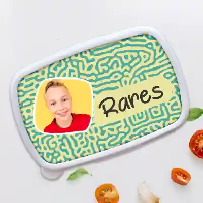Lunch box personalizat - Dungi abstracte