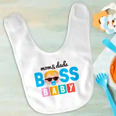 Bavetica personalizata - Baby boss