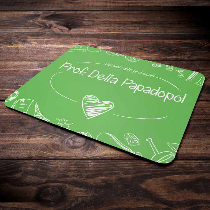 Mousepad personalizat-Cel mai iubit profesor