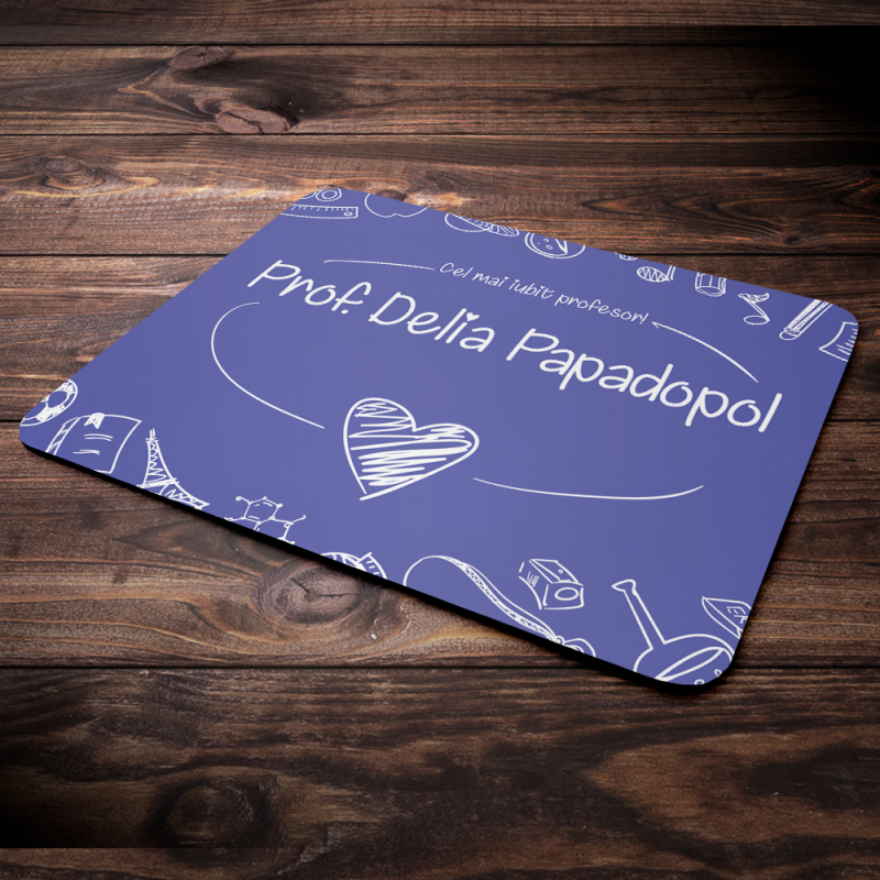 Mousepad personalizat-Cel mai iubit profesor